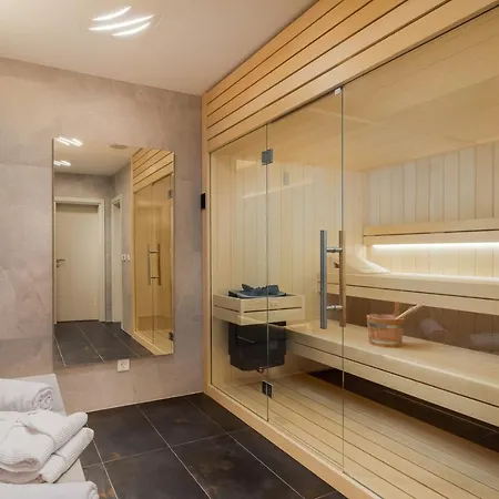 Luxury Arya With 77sqm Heated Pool, Hot-tub, Sauna, Gym, Billiard, Playgrounds, 6 Bedroom Vila Bajagic